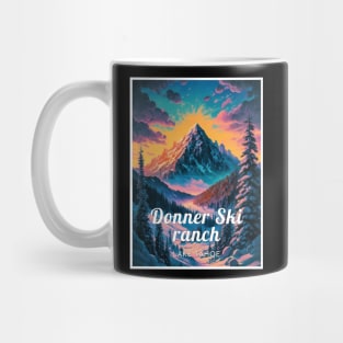 Donner Ski Ranch Lake Tahoe USA Mug